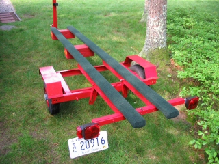 Finished Trailer with Lights Installed